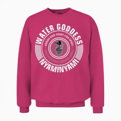 Nyaminyami Pure Goddess Base Unisex Sweatshirt - Heliconia