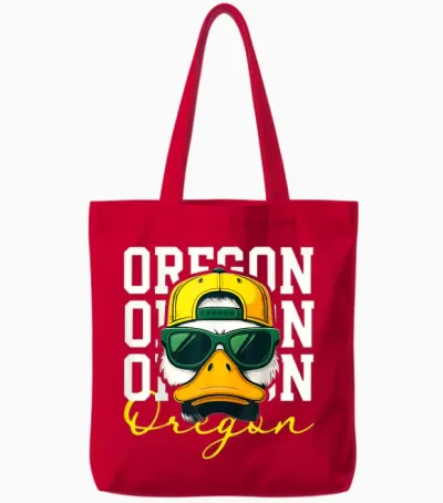 Retro Cool Oregon Classic Apparel for Men Women Kid Boy Girl Tote Bags - Red