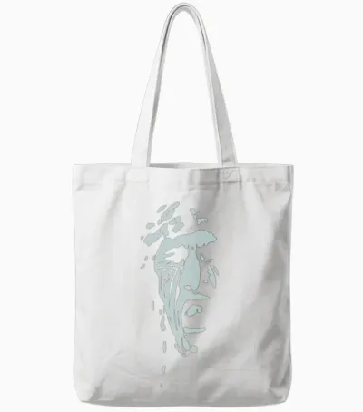 Comanche Yacht Racing Team Tote Bags - White