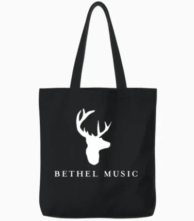 Bethel Music Logo Tote Bags - Black