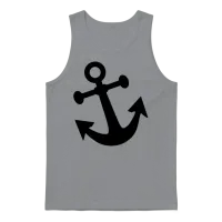 Anchor Unisex Tank Top - Sport Grey – 1