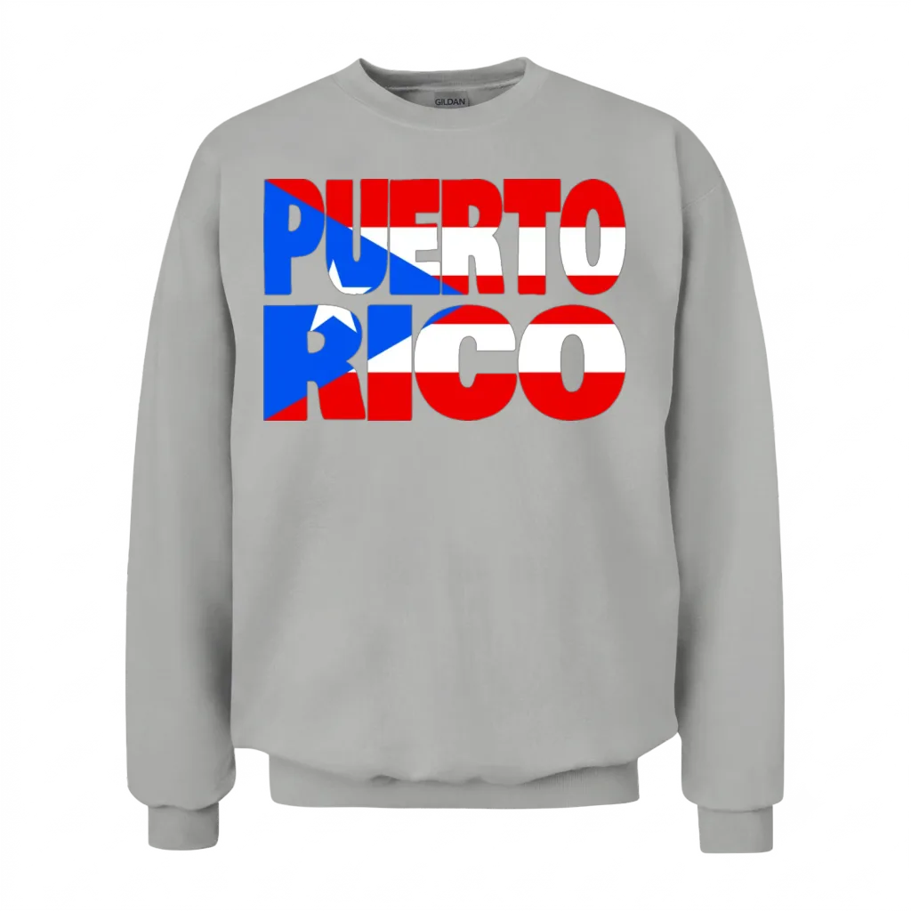 Puerto Rico Unisex Sweatshirt - Ash