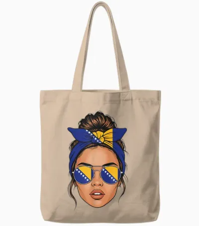 Bosnien Und Herzegowina Wurzeln Bosnien Flagge Tote Bags - Natural