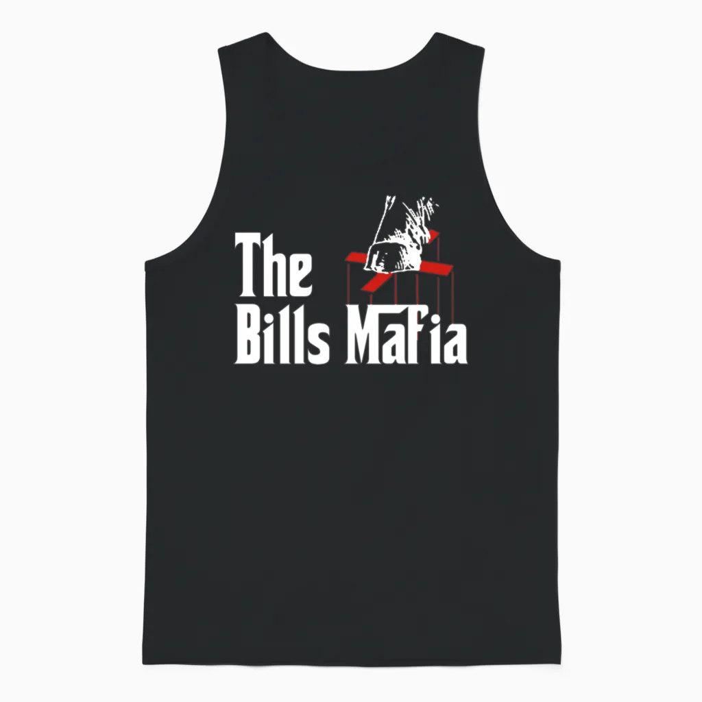 The Bills Mafia Unisex Tank Top in Black