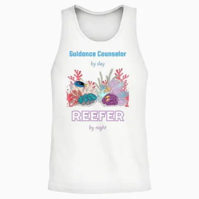 Reefer 20230109t223818046 Retro Unisex Tank Top - White
