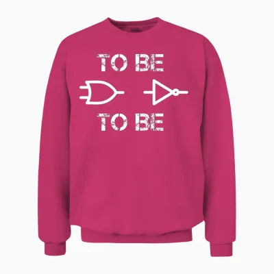 Logic Circuit Electrical Engineering Unisex Sweatshirt - Heliconia