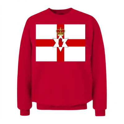 Northern Ireland Unisex Sweatshirt - Red