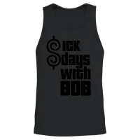 Sick Days with Bob Unisex Tank Top - Black – 2