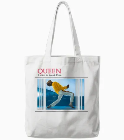 Königin Ich Will Mich Befreien Tote Bags - White