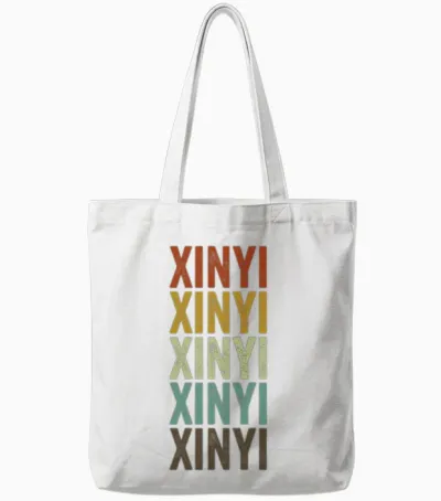 Xinyi China Retro Vintage Tote Bags - White
