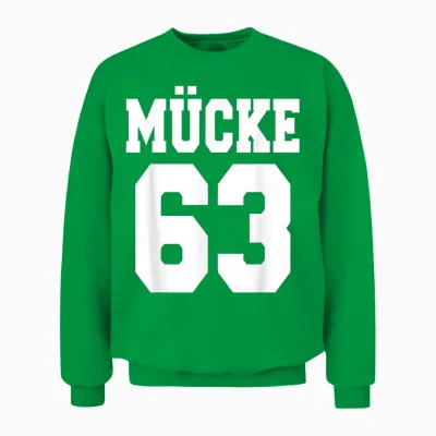 Mücke Football Bulldozer Retro Nostalgie Kino Unisex Sweatshirt - Irish Green
