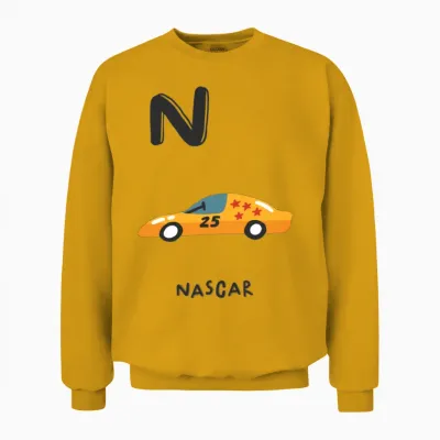 N Is Nascar Unisex Sweatshirt - Gold