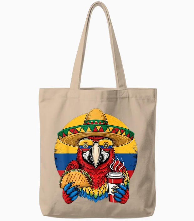 Drapeau De La Colombie Colombienne Racines Colombiennes Fierté Colombienne Tote Bags in Natural