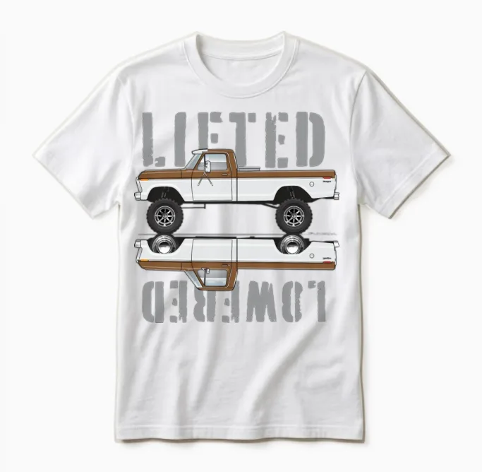351 V8 Sequoia Brown Unisex T-Shirt in White