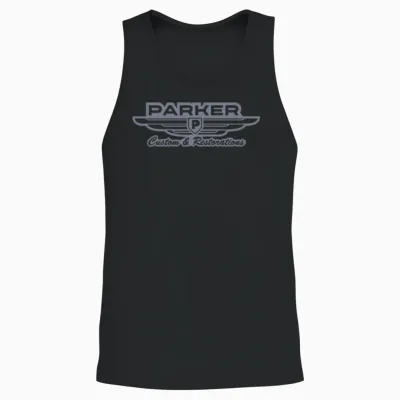 Parker Custom Restorations Unisex Tank Top - Black
