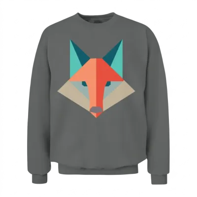 Fox Unisex Sweatshirt - Graphite Heather