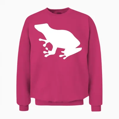 Frog Unisex Sweatshirt - Heliconia