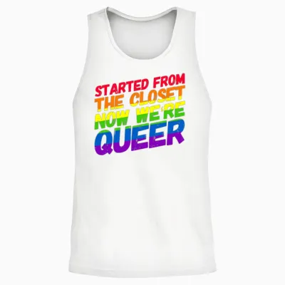 Homosexuality Gay Pride Lgbt Csd Unisex Tank Top - White