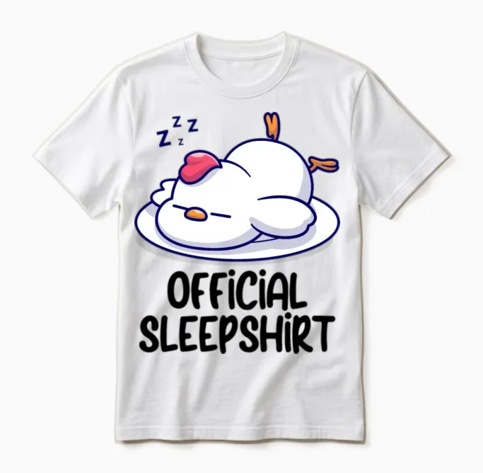 Funny Animal Shirt Funny Picture Unisex T-Shirt in White