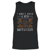 Pedigree Dog Loyal Mistresses Dog School Unisex Tank Top - Black – 2