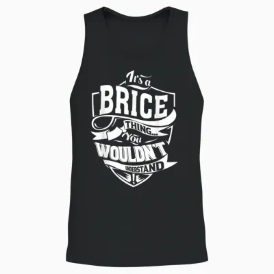 It's a Gift from Brice Unisex Tank Top - Black