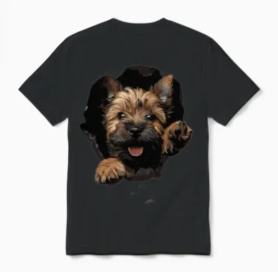 Cairn Terrier Unisex T-Shirt - Black