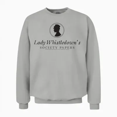 Bridgerton Lady Whistledown Society Papers Unisex Sweatshirt - Ash