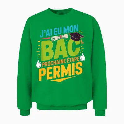 Bachelor I Had My Bac 2025 Prepare Bachelor License Unisex Sweatshirt - Irish Green