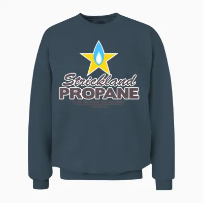 Strickland Propane Mens American Apparel Unisex Sweatshirt - Dark Heather