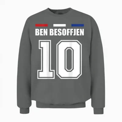 Lustige Namen Holland Trikot Für Mallorca Und Die Party Unisex Sweatshirt - Graphite Heather