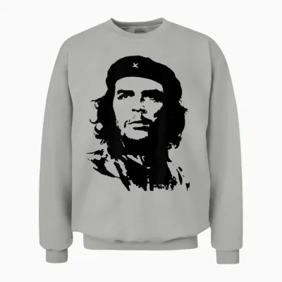 Che Guevara Cuban Revolution Hasta La Victoria Siempre T-Shirt, Red Unisex Sweatshirt - Ash