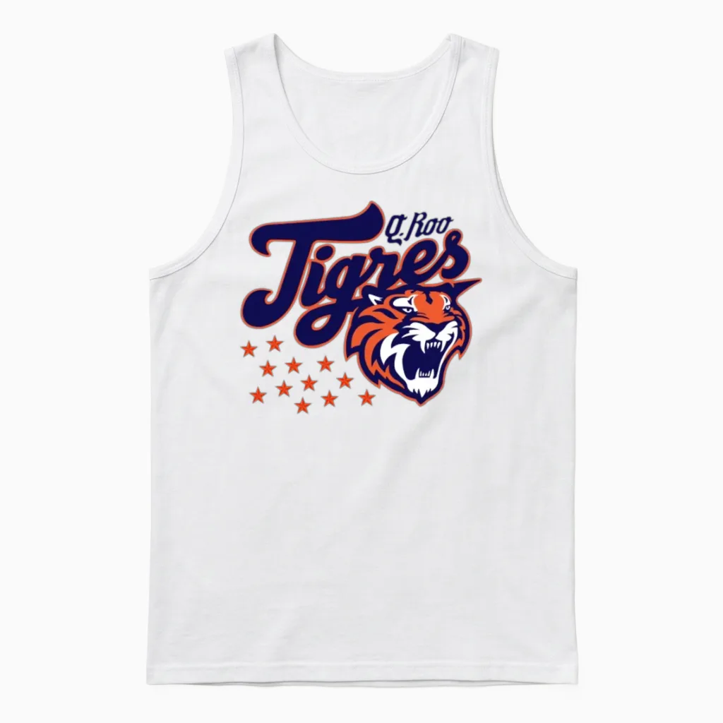 Tigres De Quintana Roo Unisex Tank Top in White