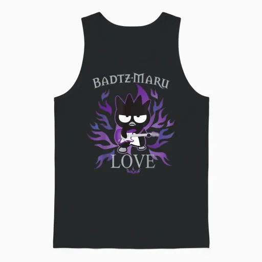 Badtz - Maru Rock Star Love Unisex Tank Top in Black