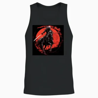 Skeleton Horse Human Skeleton Horse Ridingsword 11 Unisex Tank Top - Black