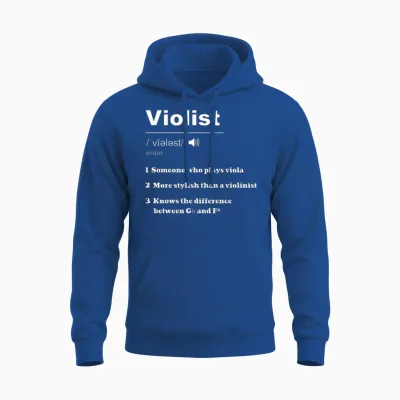 Funny Violist Definition Unisex Hoodie - Royal