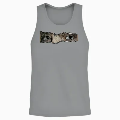 Eyes Human Unisex Tank Top - Sport Grey