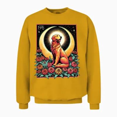 Golden Retriever Unisex Sweatshirt - Gold