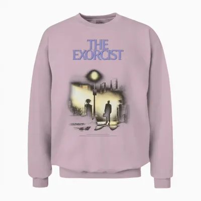 The Exorcist Classic Poster T-Shirt Haut De Gamme Unisex Sweatshirt - Light Pink
