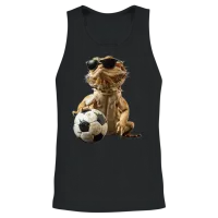 Bearded Dragon Unisex Tank Top - Black – 2