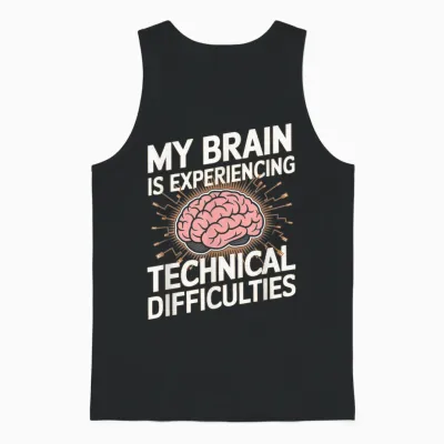 Drôle De Patient De La Maladie De Parkinson Unisex Tank Top - Black