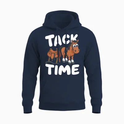 Horses and Humor for Every Horse Lover And Unisex Hoodie - Navy