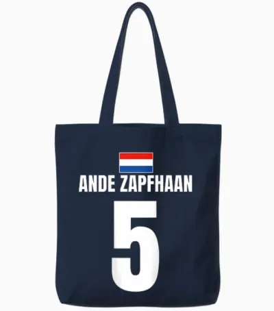 Partnerlook Holland Sauf Trikot Mallorca Vatertag Mannschaft Tote Bags - Navy