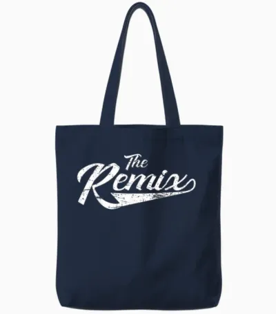 Vater Sohn Partnerlook the Original the Remix Outfit Tote Bags - Navy