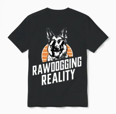 Dog Unisex T-Shirt - Black
