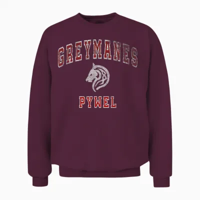 Distressed Greymanes Crimson Desert Pywel Funny Design Unisex Sweatshirt - Maroon