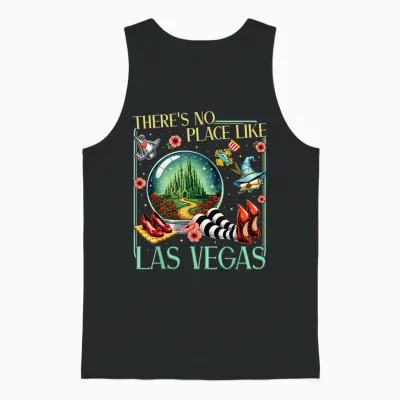 Yellow Brick Road Tee Wicked off to See Wizard Men Women Kid Unisex Tank Top - Black