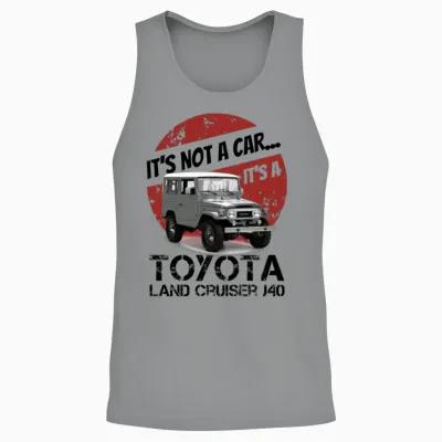 Toyota Land Cruiser J40 It's Not a Car.. Off-Road Unisex Tank Top - Sport Grey