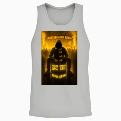 Dortmund Men's T-Shirt Dortmund Boys Ultras Gift Unisex Tank Top - Ash