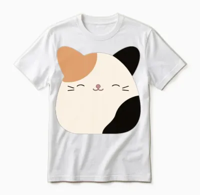 Cam the Cat Squishmallow Unisex T-Shirt - White