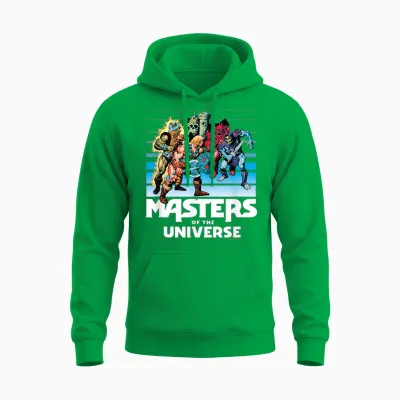 The Masters of the Universe Fade Unisex Hoodie - Irish Green